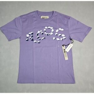 Reese Cooper Outdoor Supply RCOS Women Purple Logo Graphic T Shirt Size XS NWT